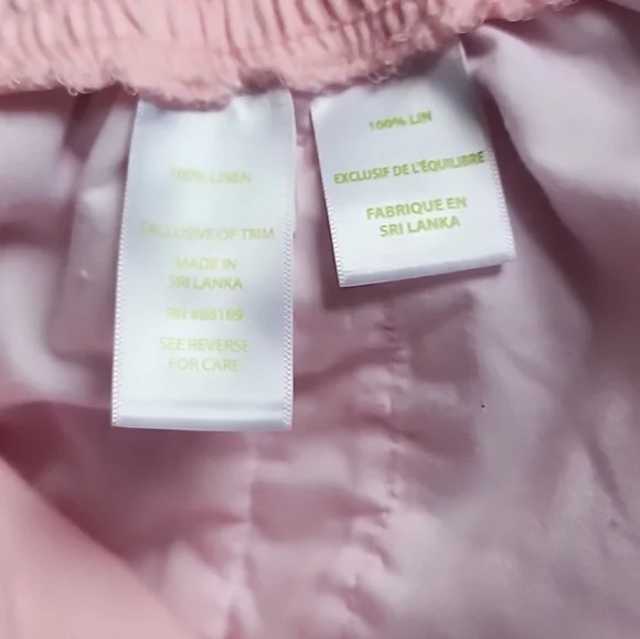 Lilly Pulitzer Pink High Waist Shorts - Picture 2 of 4